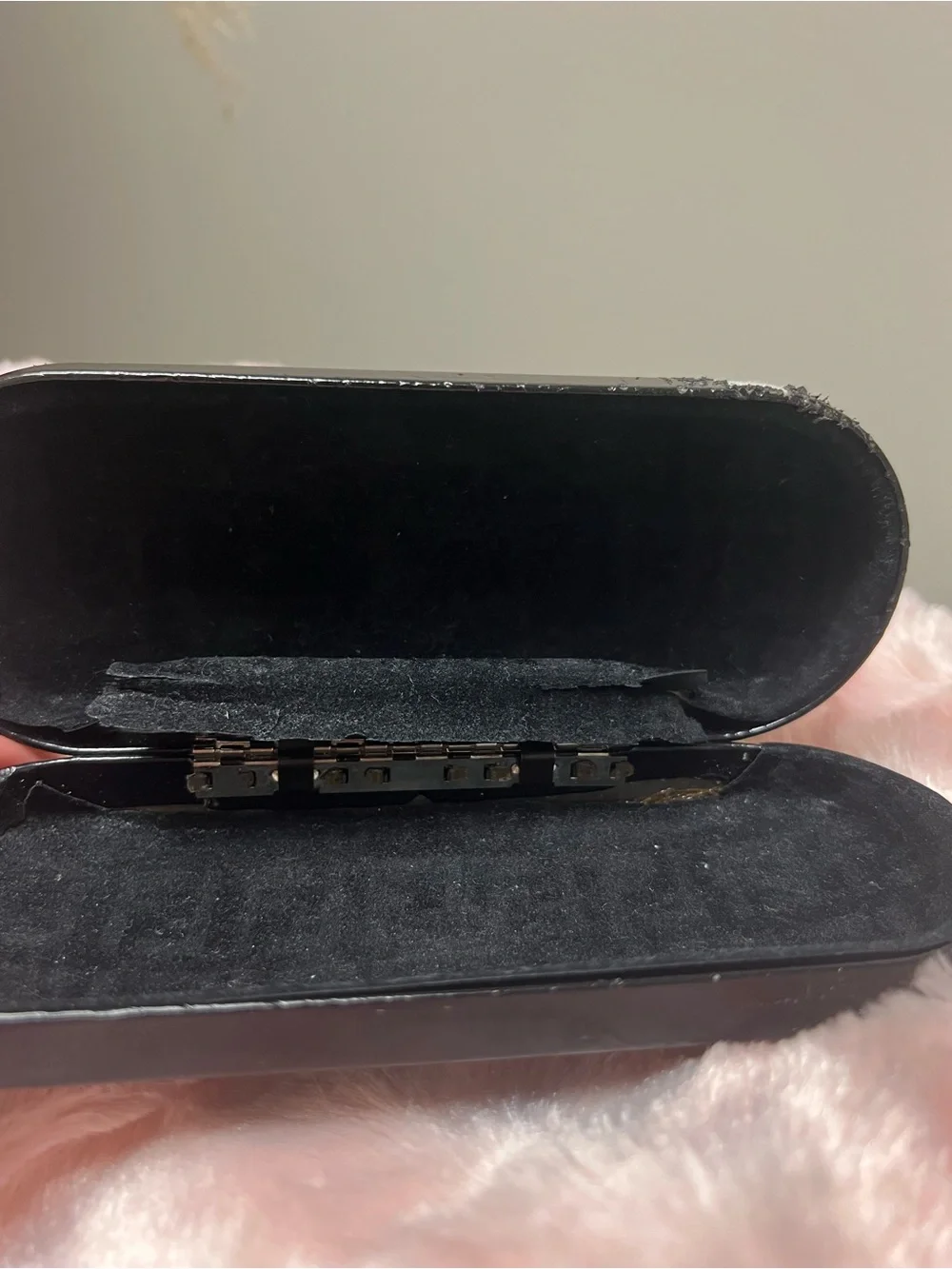Authentic Fendi Black Rectangular Women's Glasses with Subtle Logo Arms